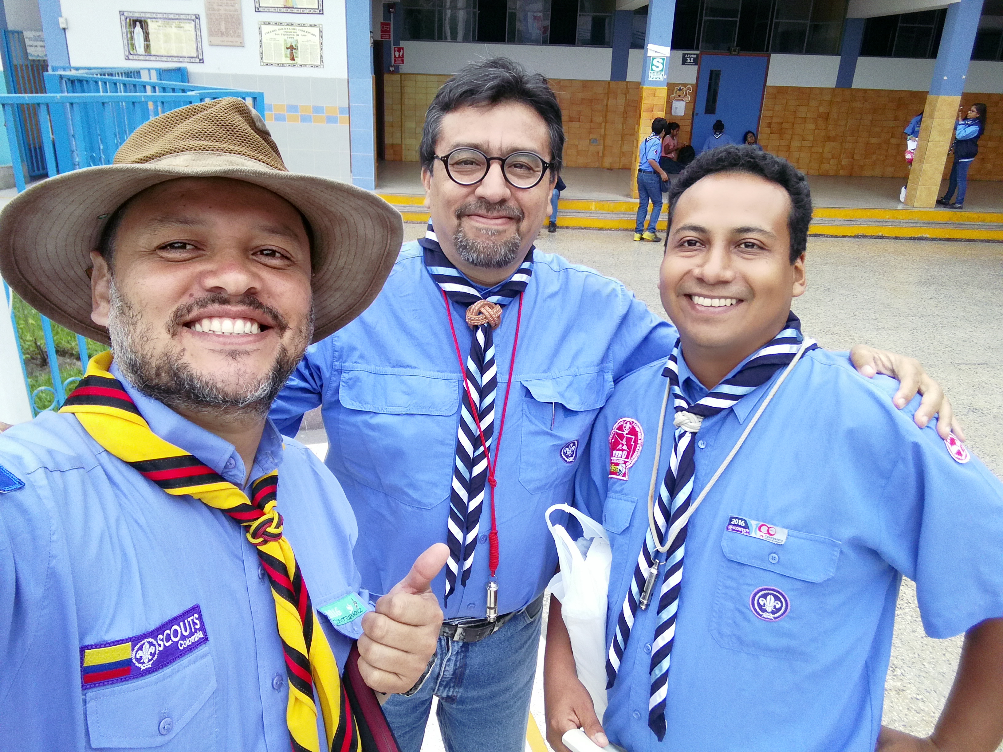 Dirigentes grupo Surco 66 Caminates