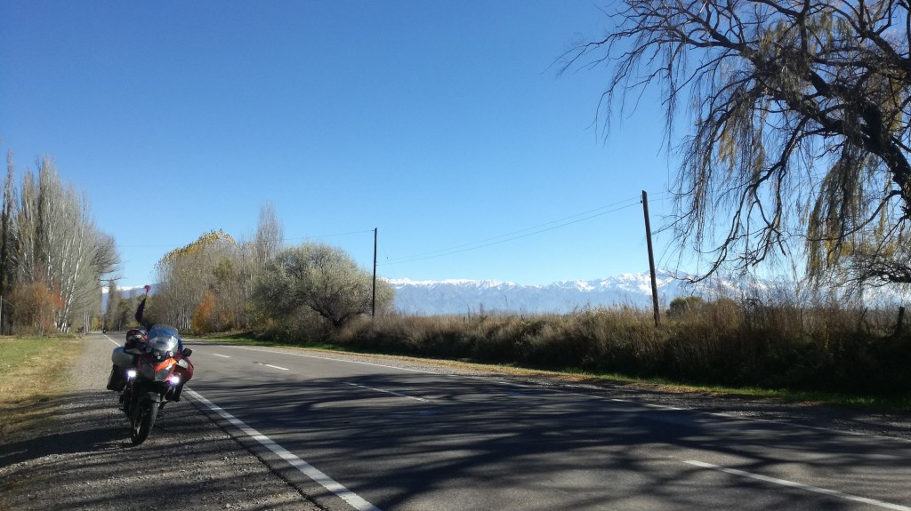 Compartiendo un buen vino en Mendoza y llegando a San&nbsp;Rafael.